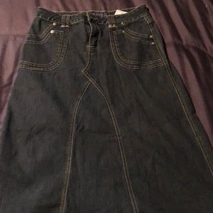 Jean skirt